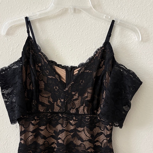 Guess Black Lace Mini Dress - Picture 2 of 10